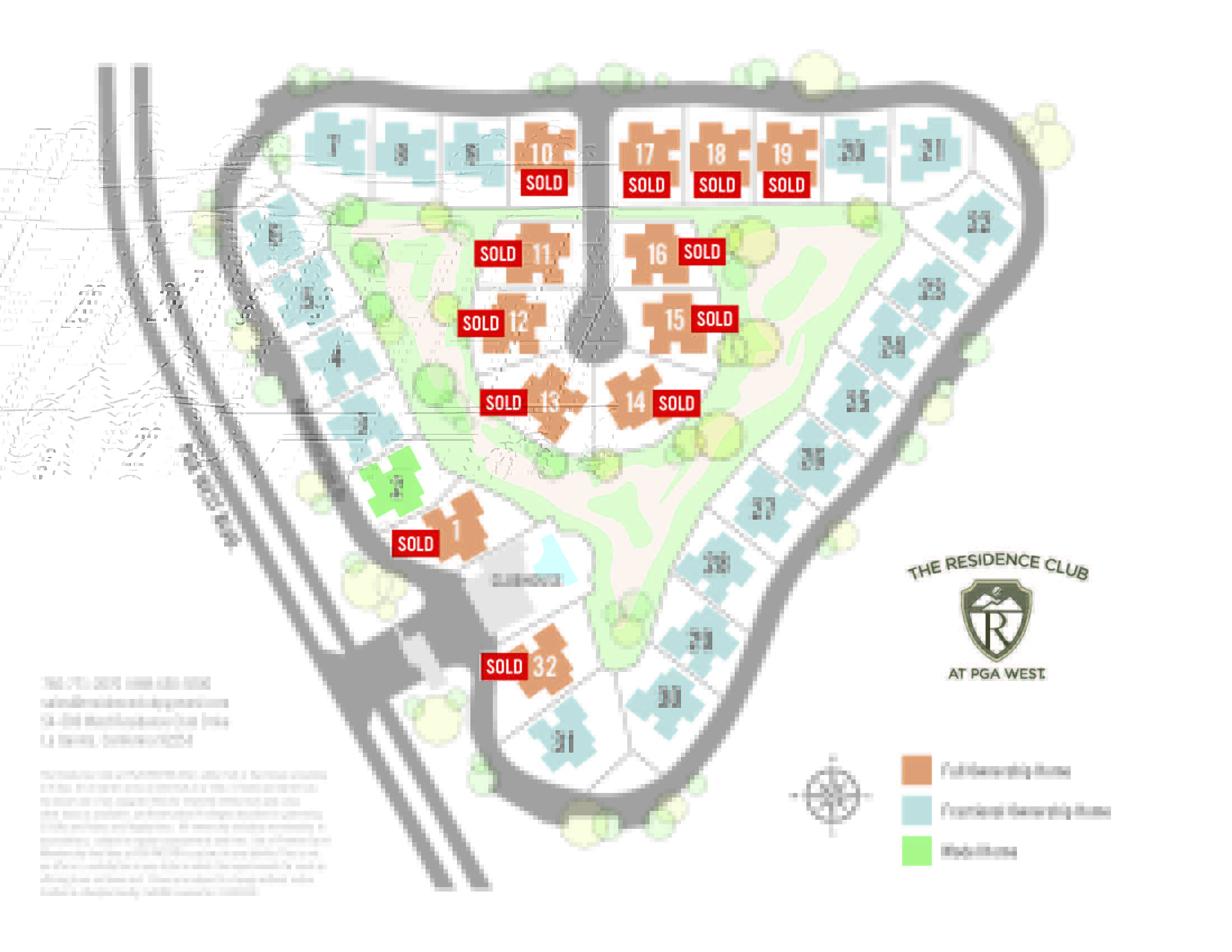 The Residence Club Site Plan